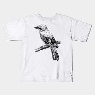 Jay bird print Kids T-Shirt